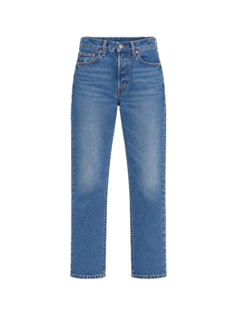 Levi’s Wedgie Straight Jean - Medium Blue, Size 30